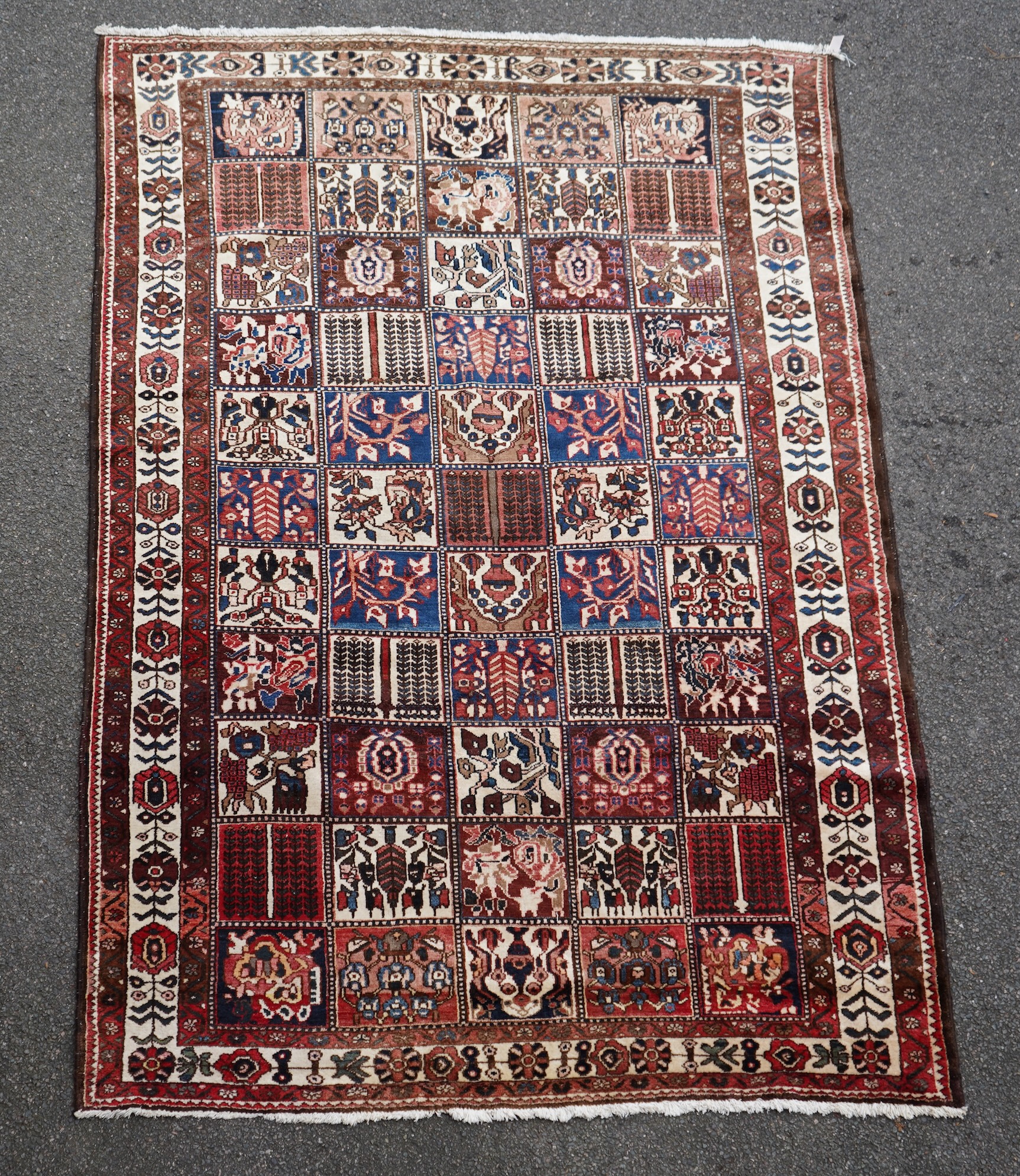 A Baktiari carpet